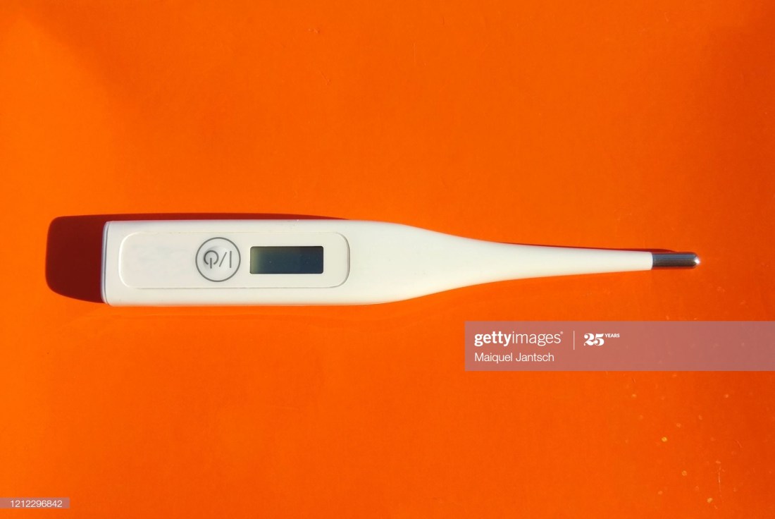 Disease thermometer virus 2019-nCoV